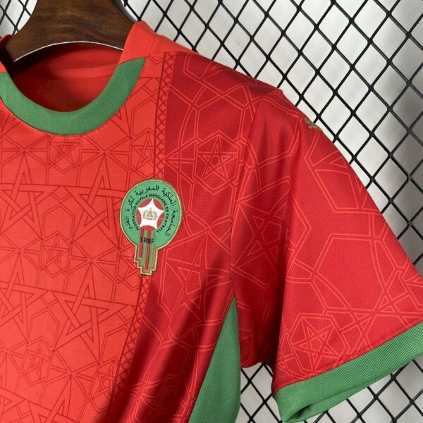 Morocco 2024-25 Home Jersey Fan Version - Image 6