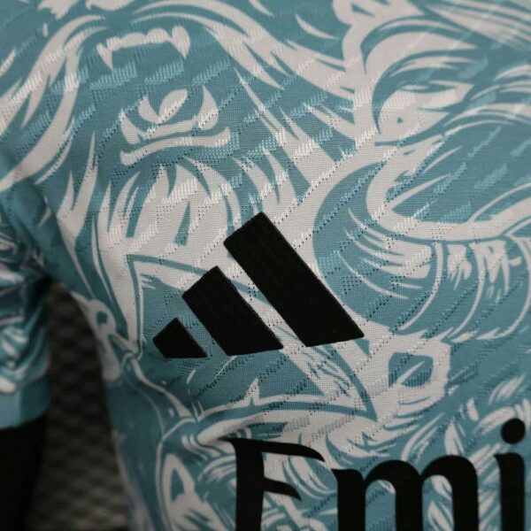 Real Madrid 2025-26 Viking Blue Special Edition Jersey Player Version - Image 7