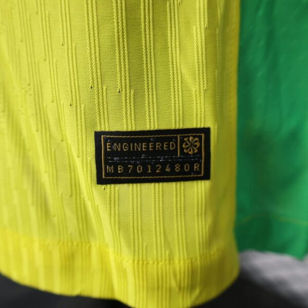 Brazil 2025-26 Home Long Sleeved Jersey Player Version - Image 6