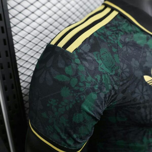 Mexico 2025-26 Black Floral Special Edition Jersey Player Version - Image 6