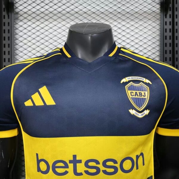 Boca Juniors 2025-26 Home Jersey Player Version - Image 6