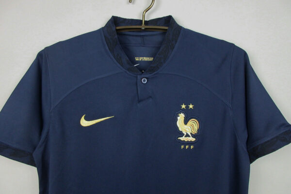 France 2022 World Cup Home Retro Jersey - Image 6