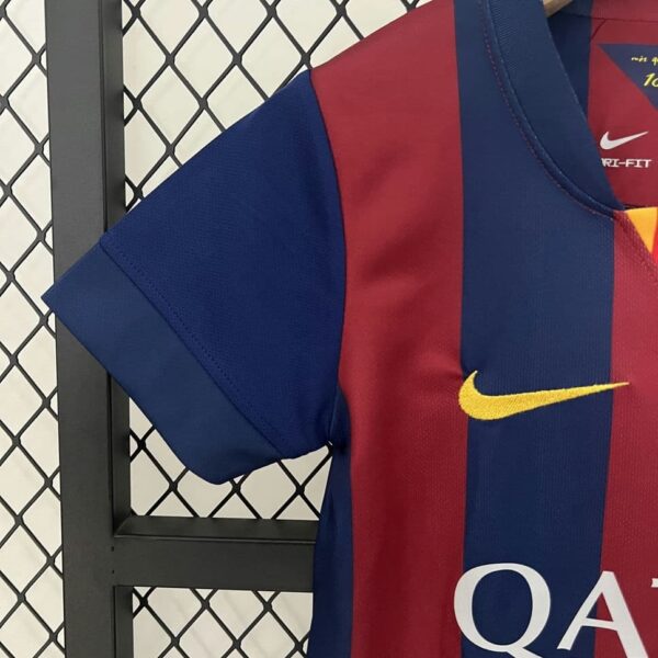 Barcelona 2014-15 Home Retro Kids Kit - Image 6