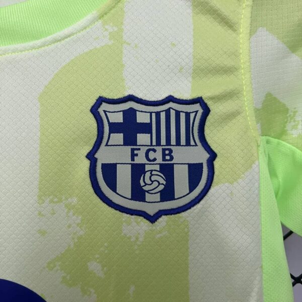 Barcelona 2024-25 Third Away Kids Kit - Image 6
