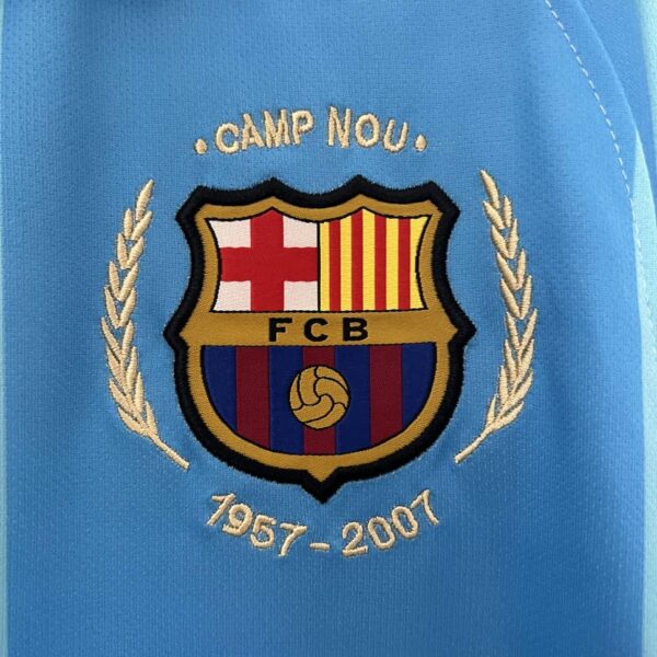 Barcelona 2007-08 Away Retro Jersey - Image 6