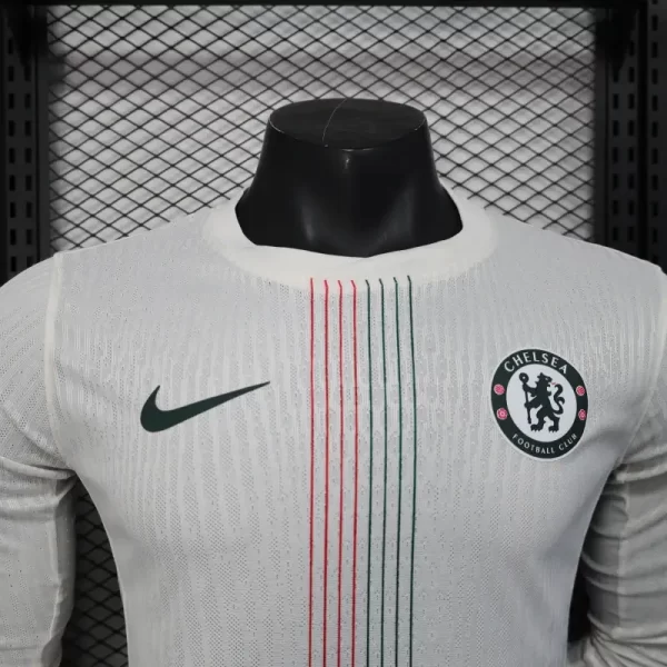 Chelsea 2025-26 Away Long Sleeve Jersey Player Version - Image 6