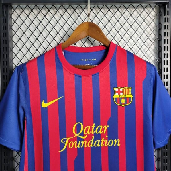Barcelona 2011-12 Home Retro Jersey - Image 6