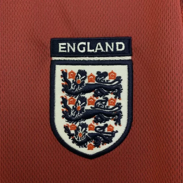 England 2002 Away Retro Jersey - Image 7