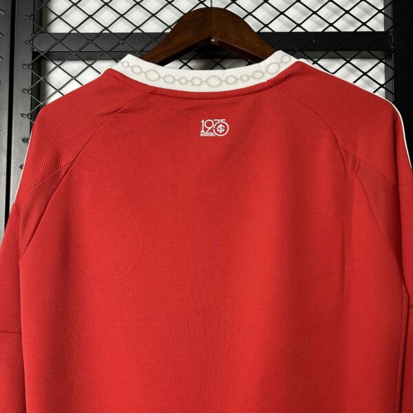 Brazil Internacional 2025-26 Home Long Sleeve Jersey Fan Version - Image 7
