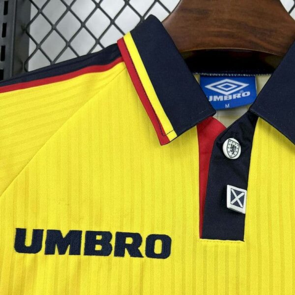 Scotland 1996-98 Away Retro Jersey - Image 7