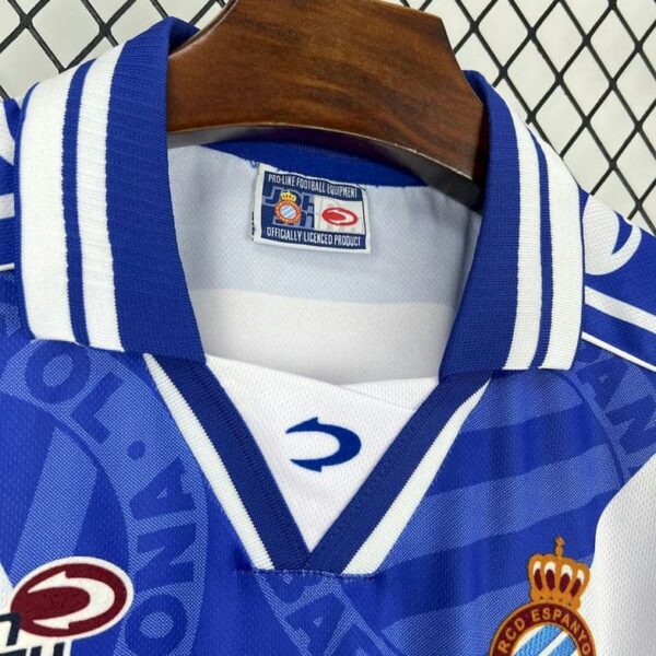 RCD Espanyol 1999-00 Home Retro Jersey - Image 7