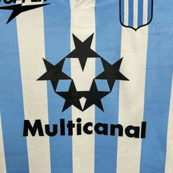Racing Club de Avellaneda 1997-98 Home Retro Jersey - Image 7