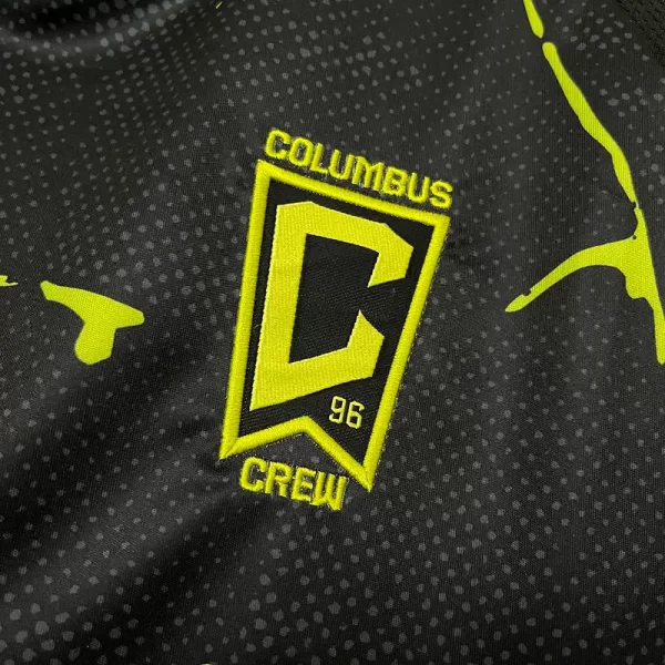 Columbus Crew SC 2025-26 Black Jersey Fan Version - Image 7