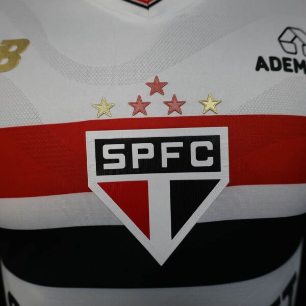 Sao Paulo 2025-26 Home Jersey With All Sponsors Player Version - Image 7