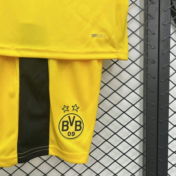 Dortmund 2025-26 Home Kids Kit - Image 7