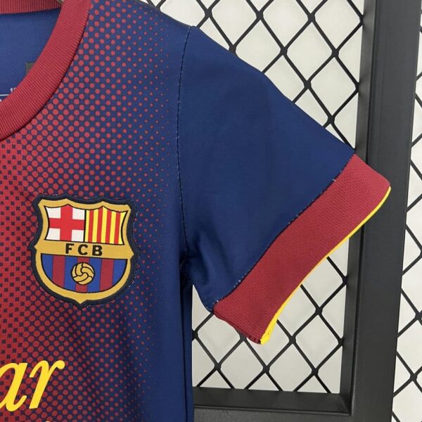 Barcelona 2012-13 Home Retro Kids Kit - Image 7