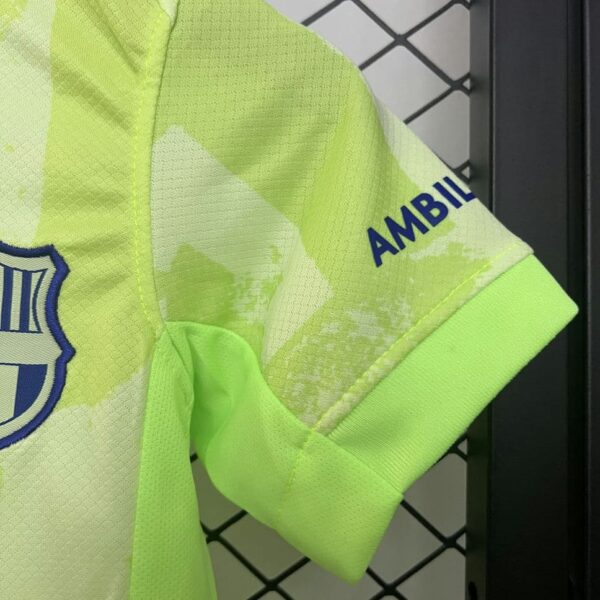Barcelona 2024-25 Third Away Kids Kit - Image 7
