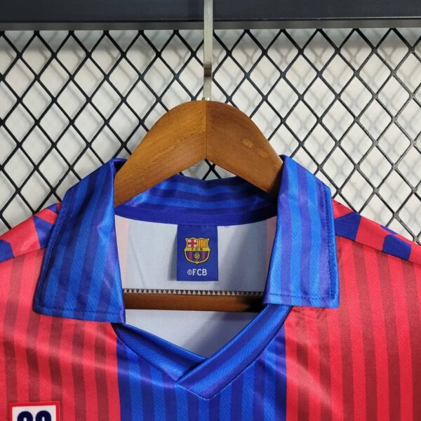Barcelona 1992 Home Retro Jersey - Image 7