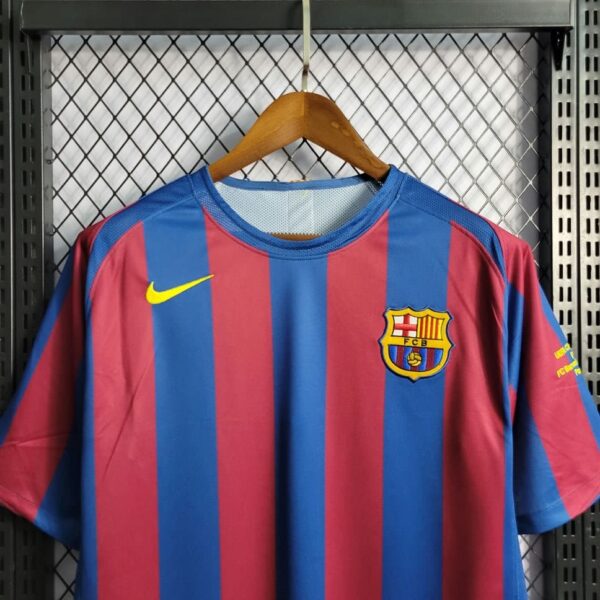 Barcelona 2006 Home Retro Jersey - Image 7
