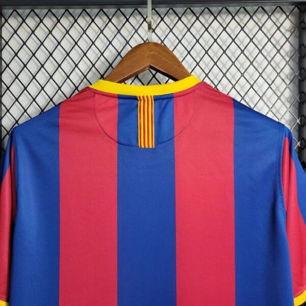 Barcelona 2010-11 Home Retro Jersey - Image 7