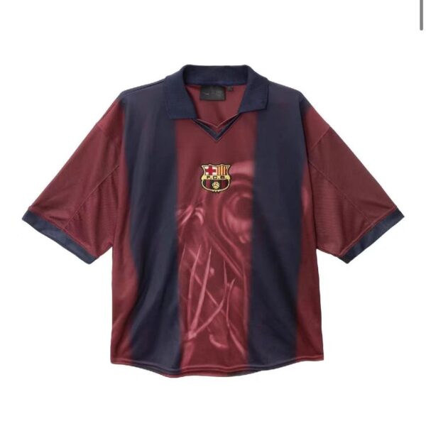 Barcelona 2025-26 Camp Nou × Travis Scott Special Edition Retro Jersey Fan Version