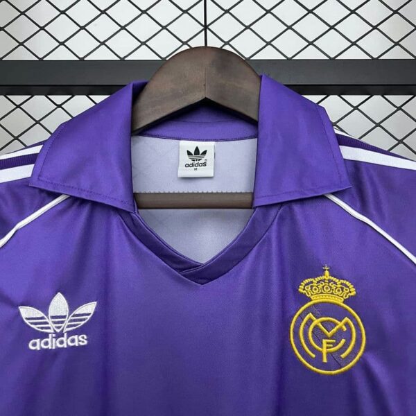 Real Madrid 1984-85 Away Retro Jersey - Image 8