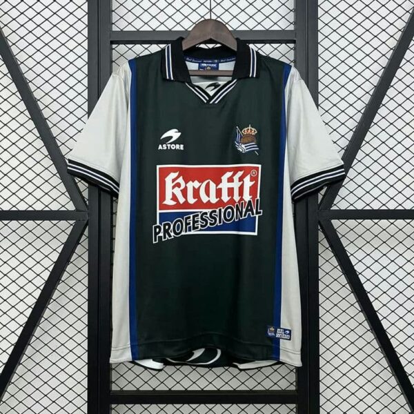 Real Sociedad 2000-02 Away Retro Jersey - Image 8