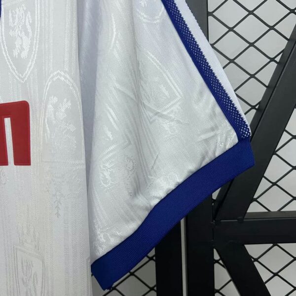 Real Zaragoza 1997-98 Home Retro Jersey - Image 8