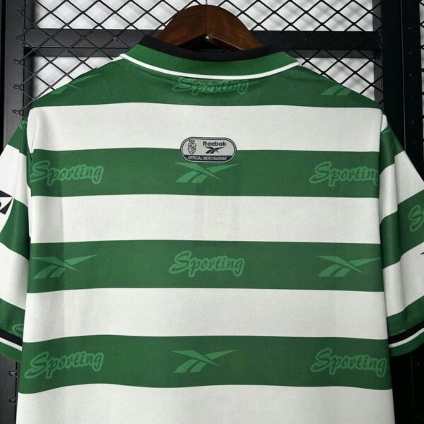Sporting Lisbon 1999-00 Home Retro Jersey - Image 8