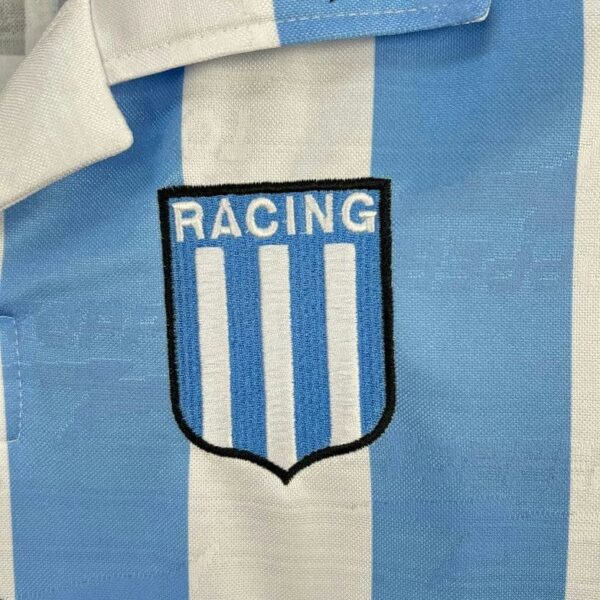 Racing Club de Avellaneda 1997-98 Home Retro Jersey - Image 8