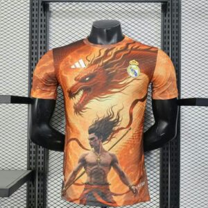 Real Madrid 2025-26 Dragon Flame Special Edition Jersey Player Version