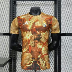 Real Madrid 2025-26 Phoenix Gold Special Edition Jersey Player Version