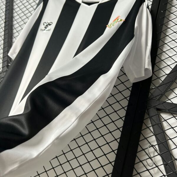Real Betis 2025-26  Special Edition Black&White Stripes Jersey Fan Version - Image 8