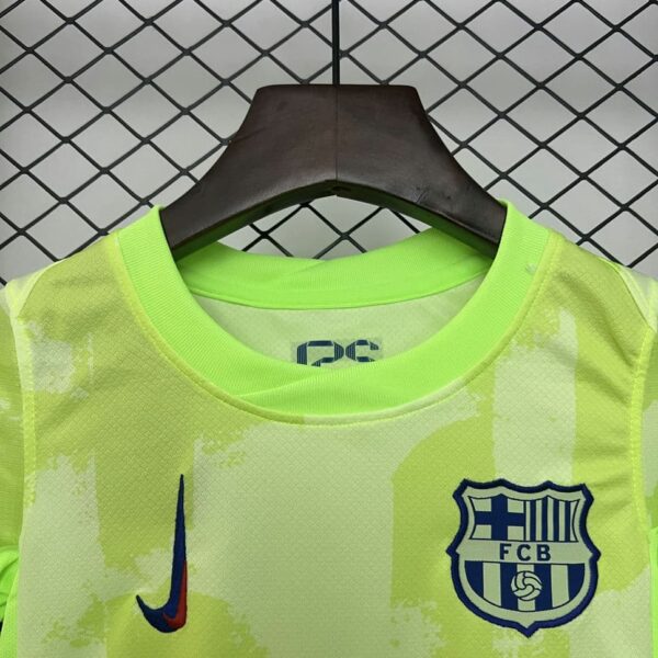 Barcelona 2024-25 Third Away Kids Kit - Image 8