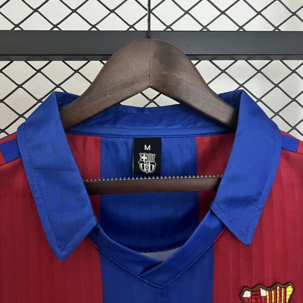 Barcelona 1991-92 Home Stadium Retro Jersey - Image 8