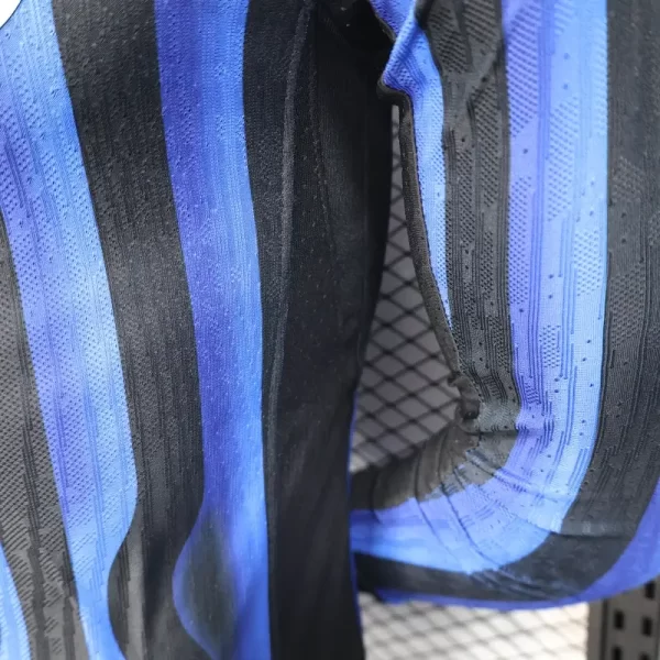 Inter Milan 2025-26 Home Long Sleeve Jersey Player Version - Image 8
