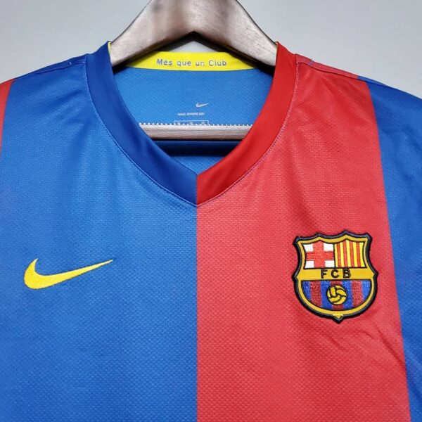 Barcelona 2006-07 Home Retro Jersey - Image 8