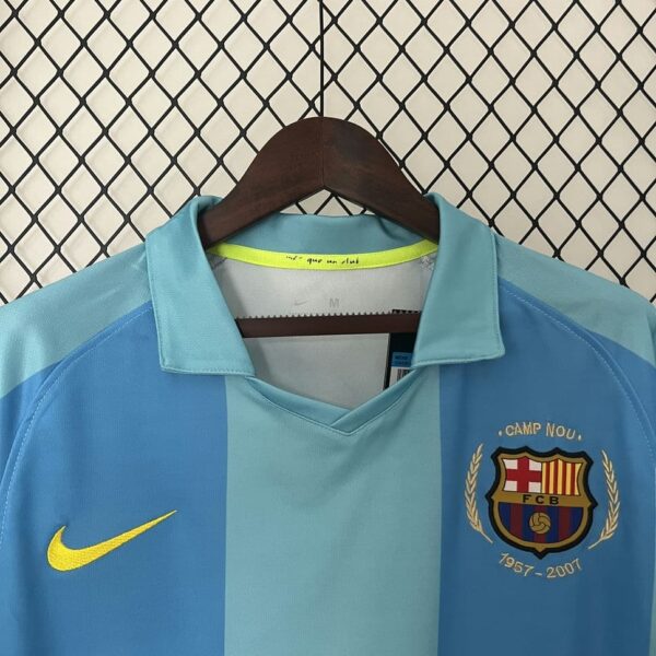 Barcelona 2007-08 Away Retro Jersey - Image 8