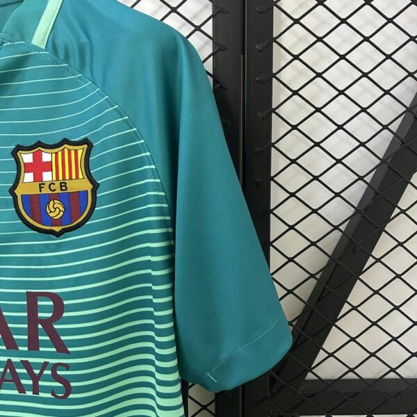 Barcelona 2016-17 Third Retro Jersey - Image 8