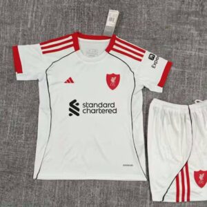 Liverpool 2025-26 Away Kids Kit