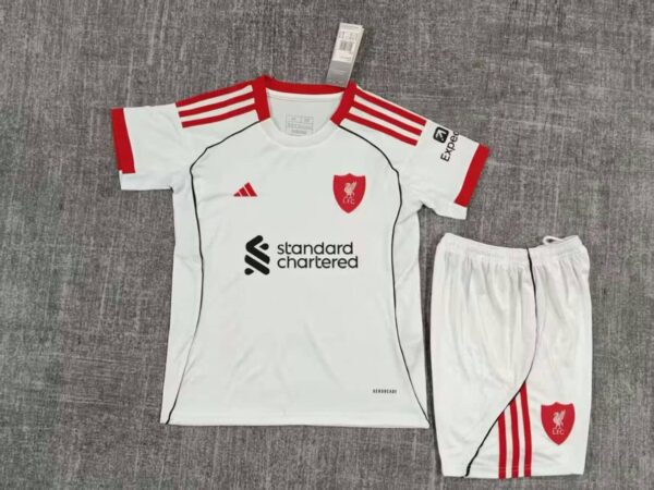 Liverpool 2025-26 Away Kids Kit