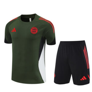 Bayern Munich 2025-26 Green Short Sleeve Training Kit