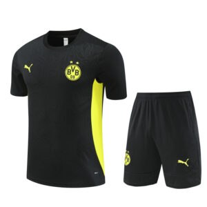 Dortmund 2024-25 Black Short Sleeve Training Kit