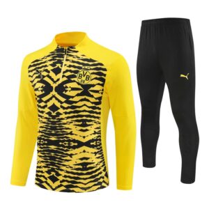 Dortmund 2024-25 Yellow (Camo Edition) Half Zip Long Sleeve Training Kit