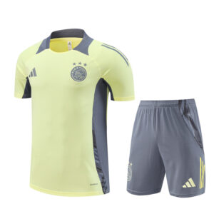 Ajax 2024-25 Light Yellow Short Sleeve Training Kit