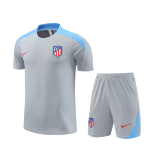 Atletico Madrid 2024-25 Grey Short Sleeve Training Kit