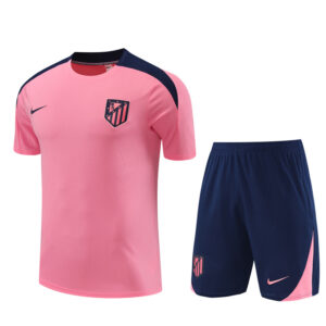 Atletico Madrid 2024-25 Pink Short Sleeve Training Kit