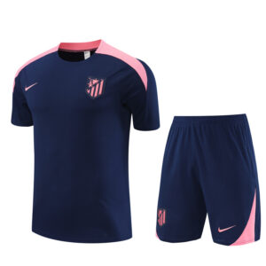 Atletico Madrid 2024-25 Royal Blue Short Sleeve Training Kit