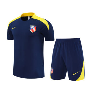 Atletico Madrid 2025-26 Royal Blue Short Sleeve Training Kit