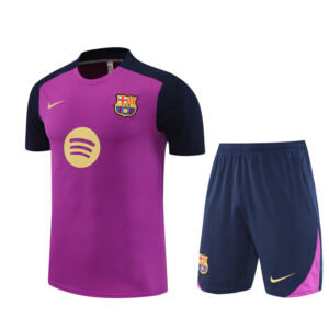 Barcelona 2025-26 Purple Short Sleeve Training Kit